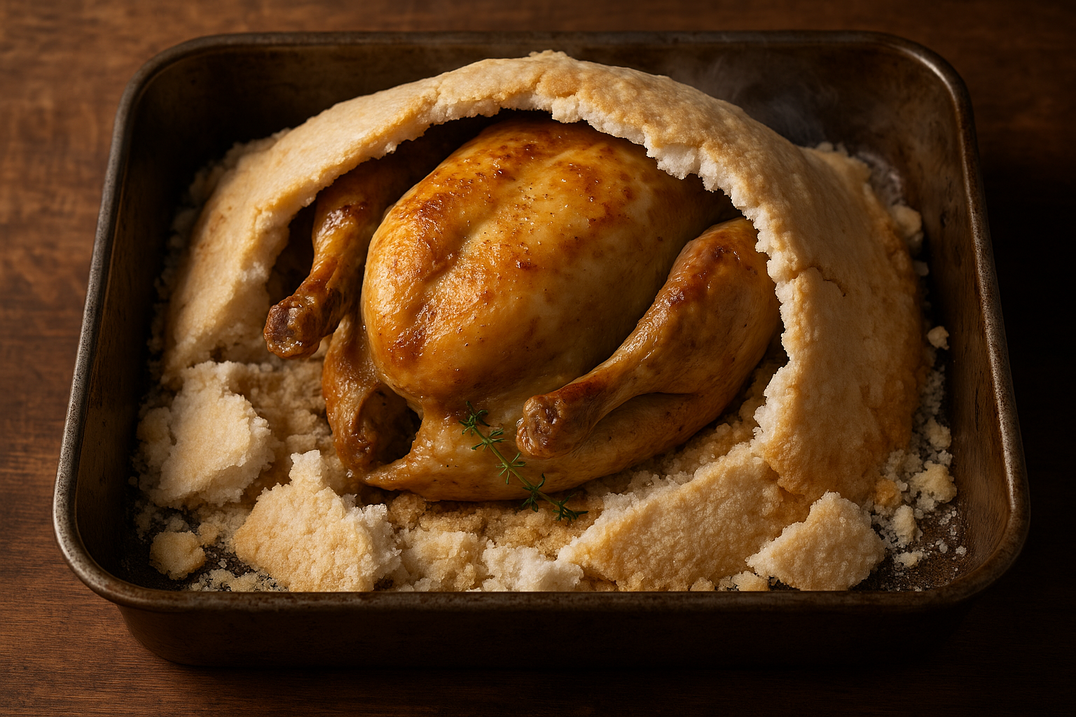 Salt-Baked Chicken Salt-Baked Chicken