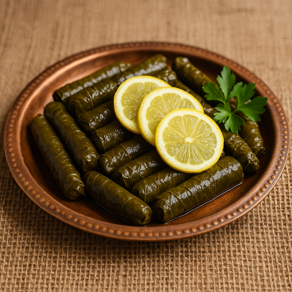 STUFFED GRAPE LEAVES RECIPE (YAPRAK SARMA) stuffed grape leaves recipe
